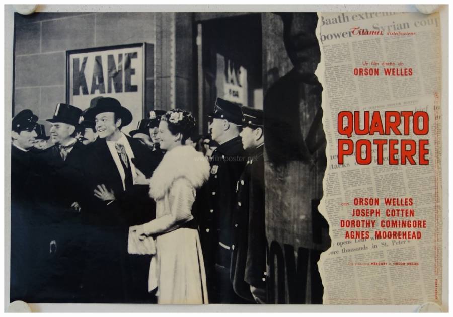 Citizen Kane originales Fotobusta Filmplakat